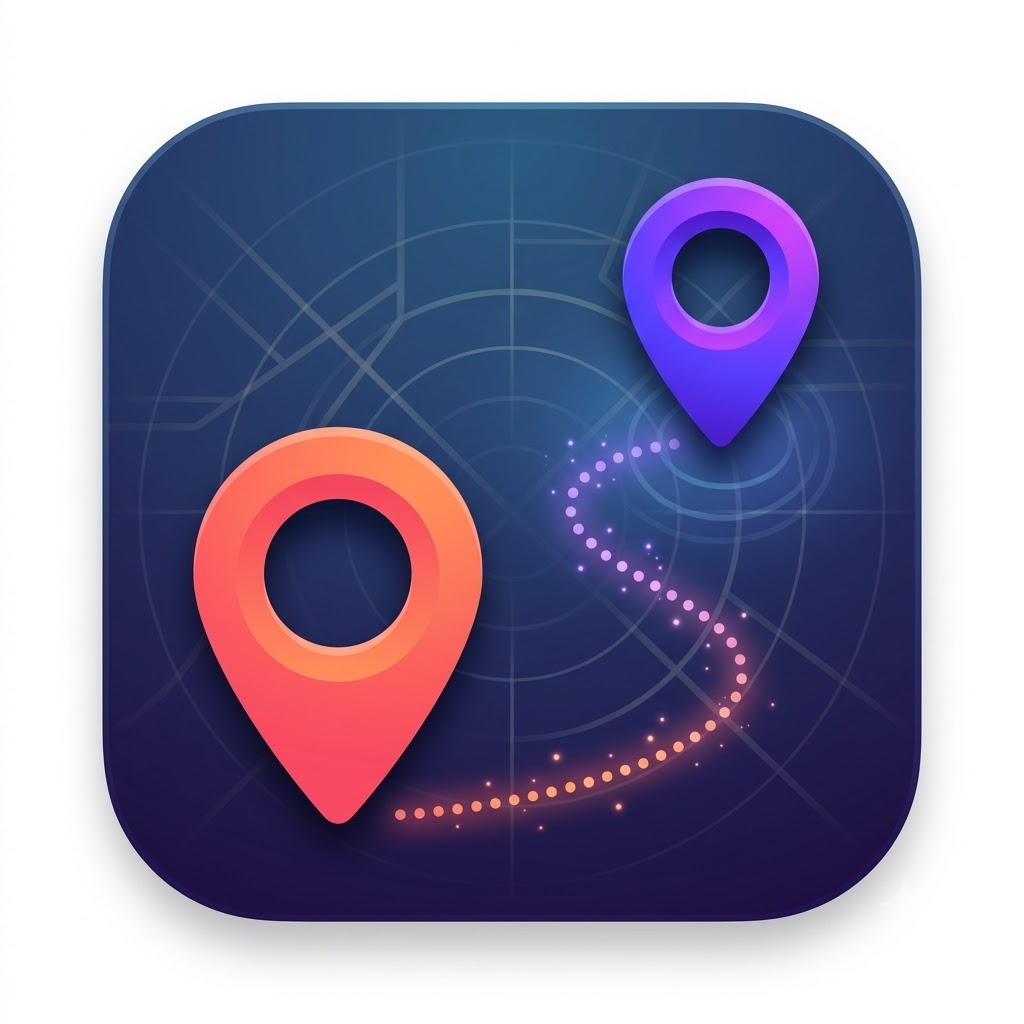 Share My Location App Icon